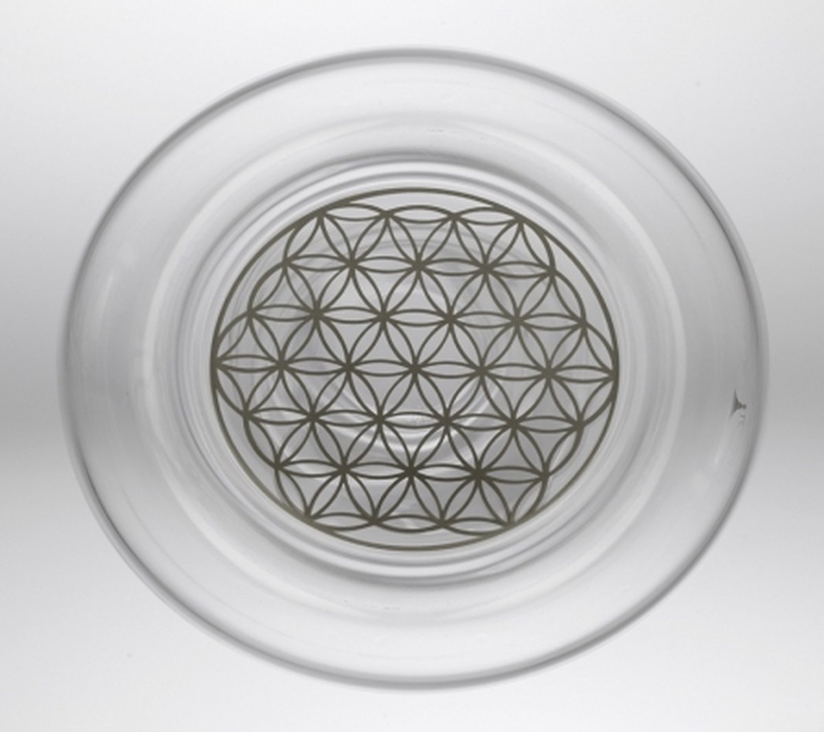 Drinkglas Mythos met Bloem des Levens Platina