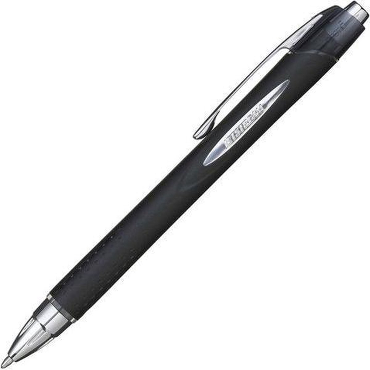 Liquid ink ballpoint pen Uni-Ball Rollerball Jestsream SX-210 Zwart 12 Stuks