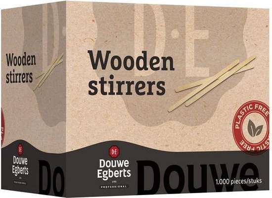 horeca verpakkingen houten roerstaafjes met een lengte van 14 cm | roerstaafjes