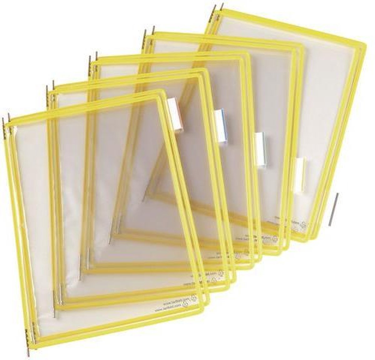 tarifold Zichtpaneel A4, Plastic, Geel (doos 10 stuks)