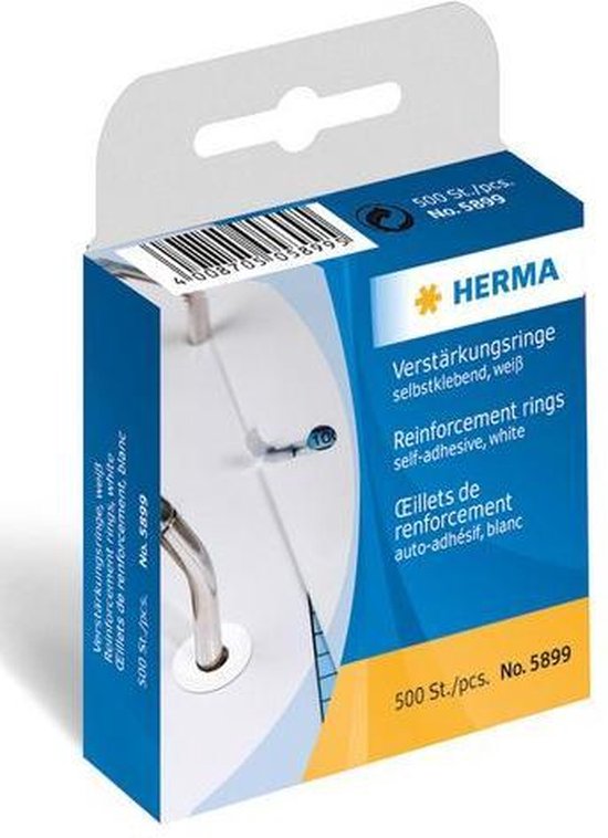 Versterkingsringen Herma - Wit - 500 stuks | bol.com