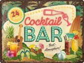 Nostalgic Art Metalen Bord Cocktail Bar 30x40 CM