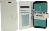 Samsung Galaxy J6 Plus 2018 - Bookcase Wit - portemonee hoesje