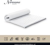 Nirwana Bedden Topper - HR50 Koudschuim - Topdekmatras - Ergonomisch - 140x200cm ca 7cm dik matras