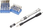 54 in 1 Complete Professionele Schroevendraaier Set | Incl. Torx en Tri-Point | o.a. voor Telefoon Reparatie
