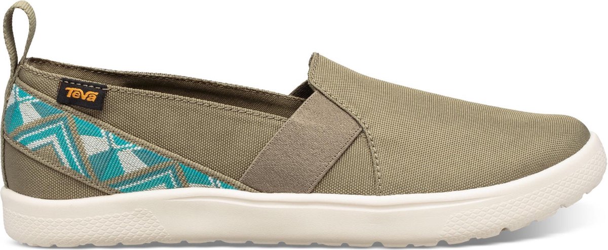 Teva Instappers – Vrouwen Olijfgroen