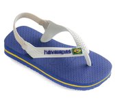 Havaianas Baby Brasil Logo Unisex Slippers - Marine Blue - Maat 22
