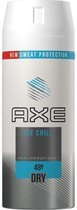 Axe Deospray – Ice Chill Dry 150 ml - 6 stuks