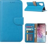 Samsung Galaxy Note 10 Plus - Bookcase Turquoise - portemonee hoesje