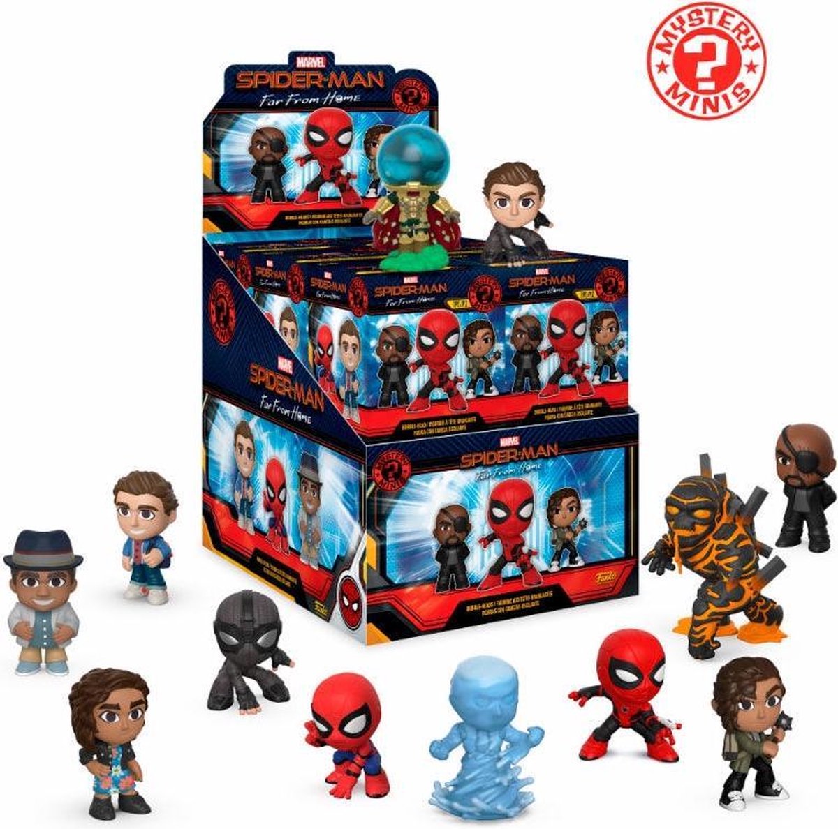 Assorted Mystery Minis Marvel Spiderman Far From Home - Merkloos