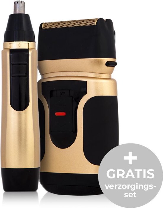 Power Touch Gold Edition - Draadloos Scheerapparaat - Inclusief Trimmer |  bol.com