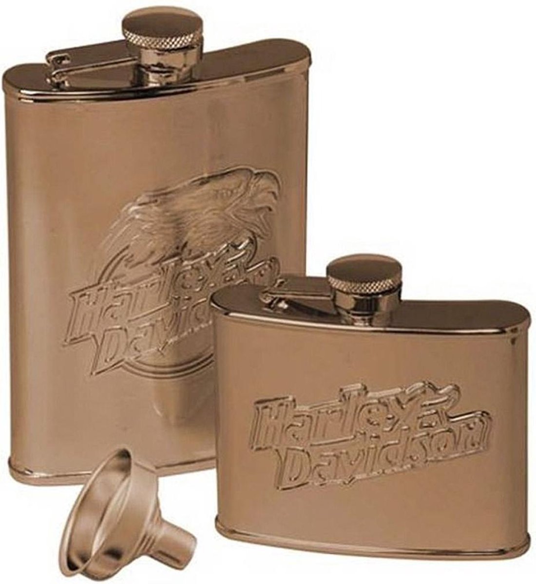 Harley-Davidson Eagle Flacon Drinkfles - 210ML - Bronze