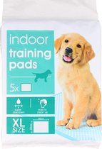 Indoor Plasmat - training pads puppy's, puppy trainen, zindelijkheid, zindelijkheidstraining, honden toilet, dieren toilet| 5 x indoor plasmat