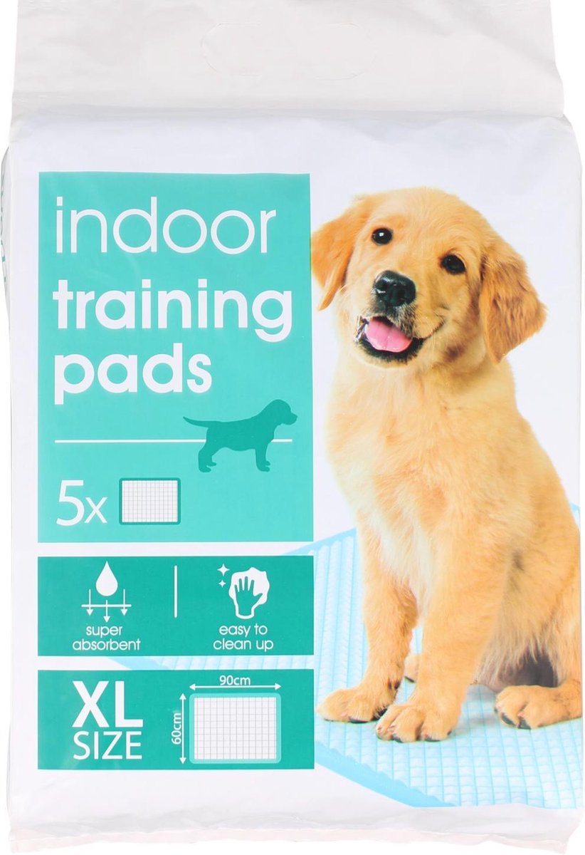 Indoor Plasmat - training pads puppy's, puppy trainen, zindelijkheid,... |  bol.com