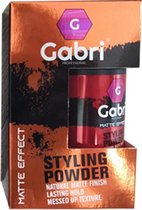Gabri Professional 20g Styling Powder Wax Red (Matte Effect)