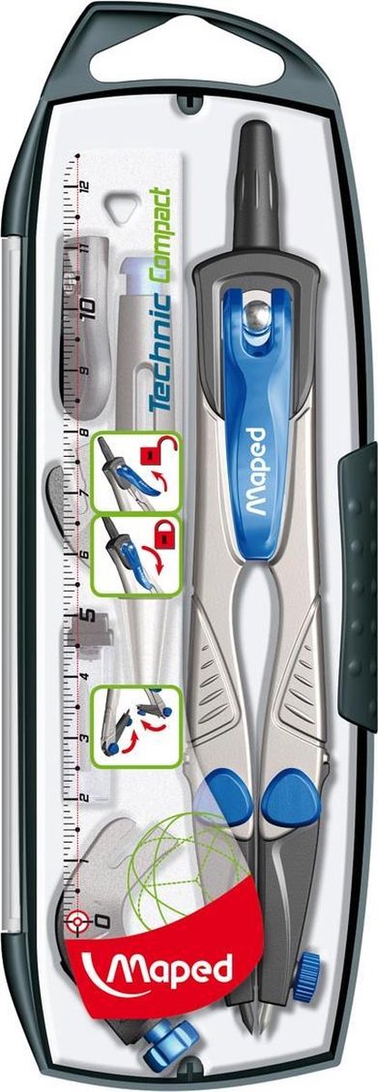 Technic Compact passer 5-delige set in display