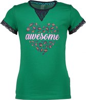 B.Nosy Meisjes T-shirt - Jade green - Maat 92