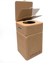 Kartonnen afvalbak/prullenbak
