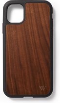 Houten back case van Walnotenhout voor de iPhone 11