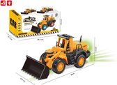 Graafmachine Bulldozer speelgoed met licht en geluid - Truck Engineering 30CM (inclusief batterijen)