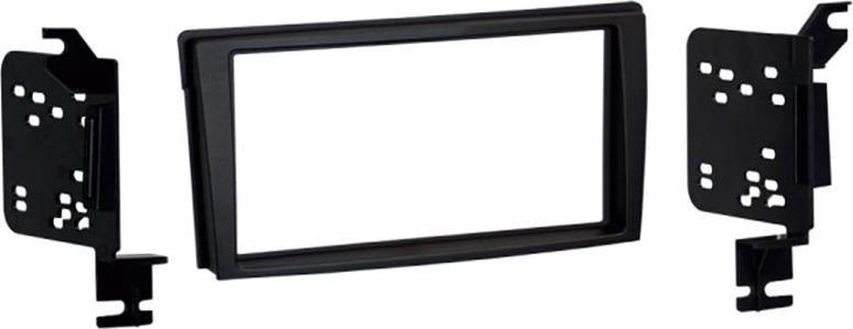2Din Frame Mazda MPV 2003 - 2006 Zwart
