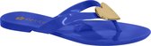 Petite Jolie Teenslipper Blauw PJ762 Dames 37