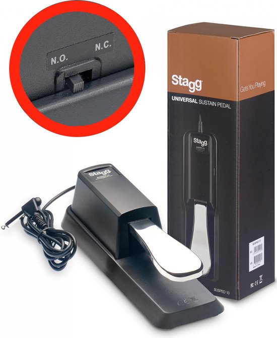 Stagg SP-1 Sustain Pedaal