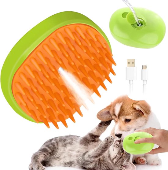 Ondervachtborstel voor honden en katten om de ondervacht te verwijderen