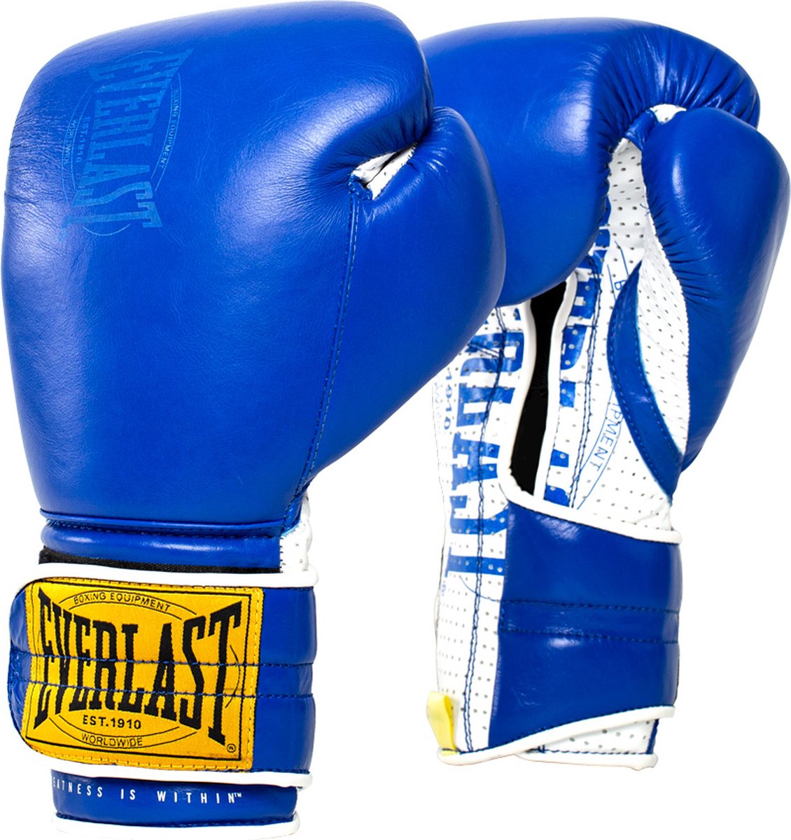 Everlast 1910 Sparring H&l Gloves, Blue 12-OZ