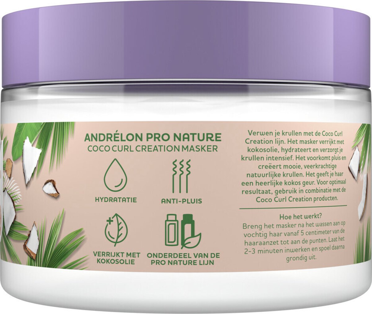 Andrelon Haarmasker Coco Curl Creation 300 ml