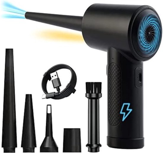Elektrische Air Duster & Draadloze Stofzuiger van MMOBIEL - 12.6V