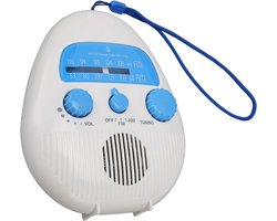 Draagbare Doucheradio met AM/FM, Waterbestendige Badkamervriendelijke Geluidservaring