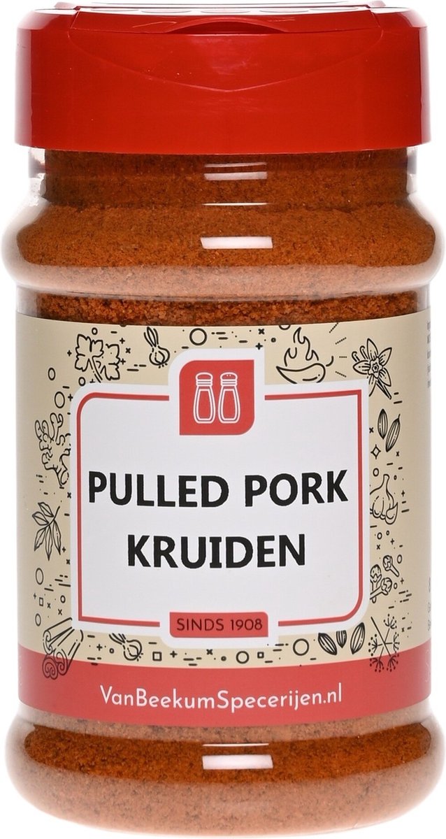 Goedkoopste Van Beekum Specerijen - Pulled Pork Kruiden - Strooibus 200 gram