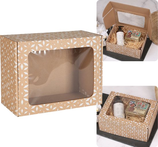 Eid-cadeauset, chocoladegeschenkdoos voor Eid, Eid Mubarak-cadeaumand, Eid Al Fitr, Eid-cadeau-ideeën, Ferrero Rocher, Lindt, Macarons, kunstbloemen - Nederland