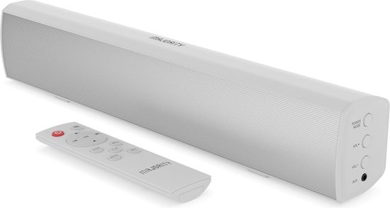 Majority Bowfell Compacte Sound Bar - Bluetooth - Optical - USB - 50W - Wit
