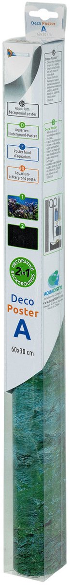 Superfish Deco Poster - Aquarium - Ornament - 60x49 cm Rots - Plant