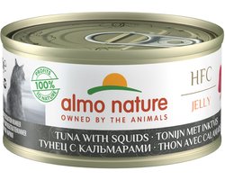 Almo Nature HFC Kattenvoer Nat in Gelei Tonijn & Inktvis 70 gr