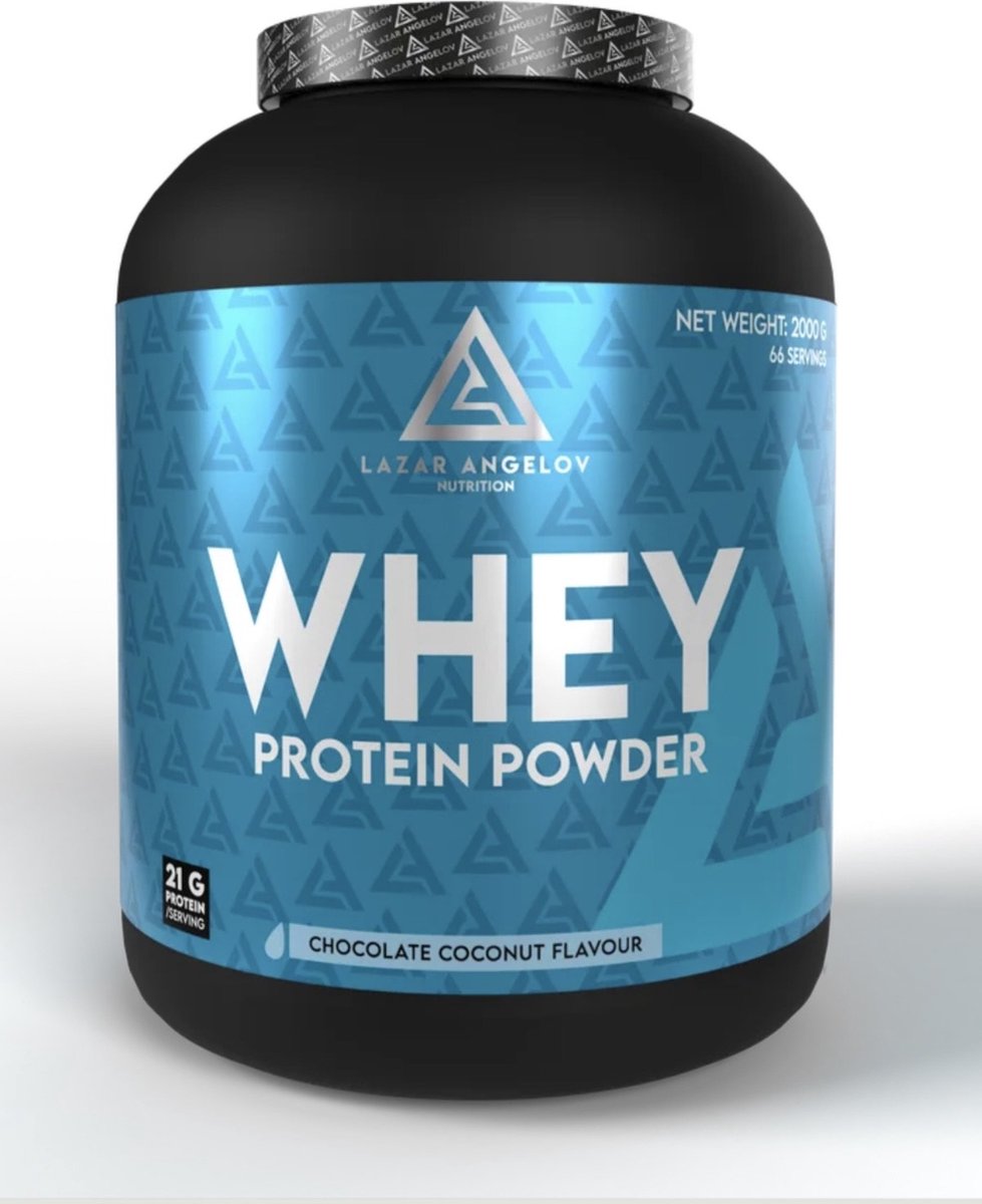 Goedkoopste Lazar Angelov Whey protein powder Chocolate-coconut – 2000g