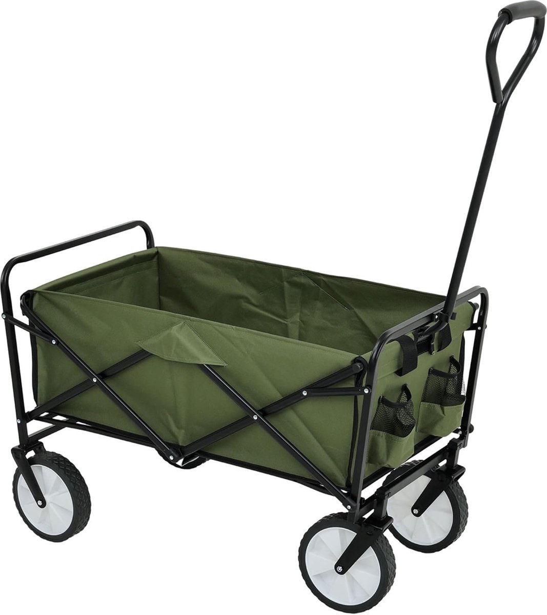 Opvouwbare Steekwagen / Trolley voor Strand en Buiten - 145L - 110 kg Draagvermogen