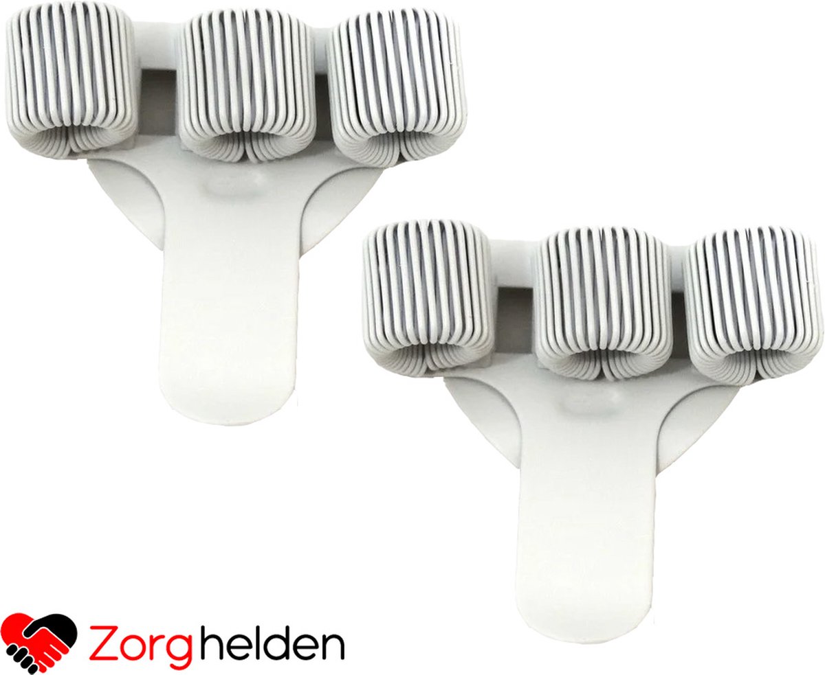 Zorghelden® pennenhouder "Wit" - Set van 2 stuks - pennenhouder clip - pennenhouder verpleegkunde - verpleegkundige accessoires - pennenhouder zorg