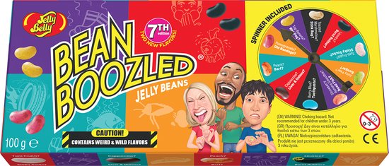Bean Boozled - Jelly Beans - 7e édition spinner 100g - jeu de bonbons