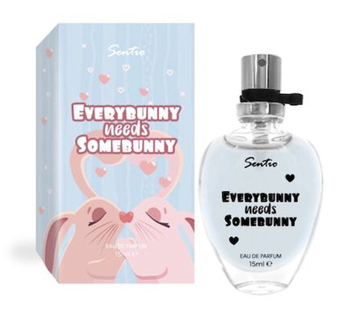 Goedkoopste Sentio miniparfum cadeau idee tekst for women - Everybunny Needs Somebunny - Eau de parfum - 15ml