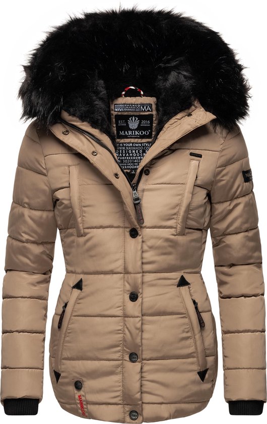Marikoo Damen Veste matelassée Lotusblüte