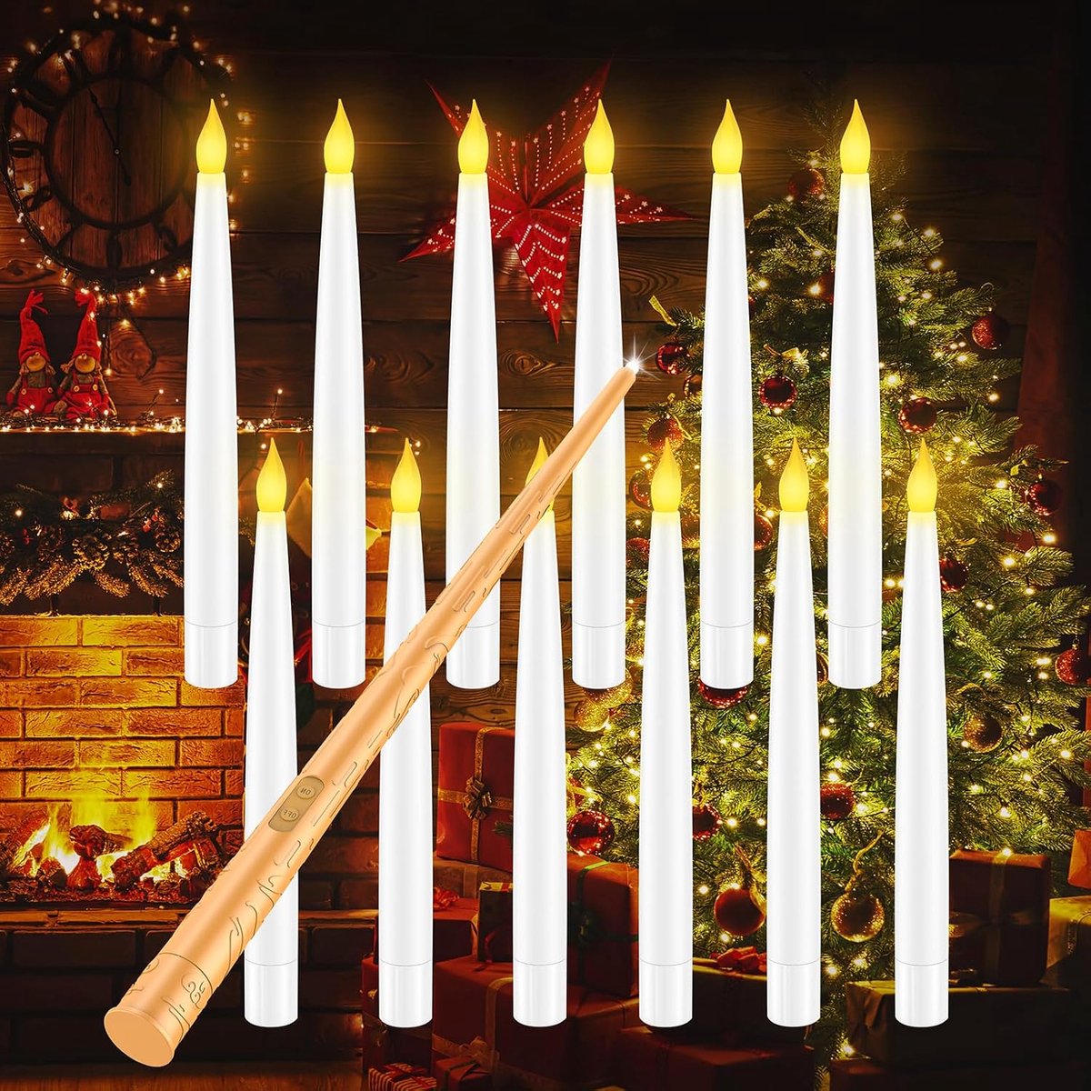 Floating Candles - Zwevende LED - Kaarsen - Zwevende Kaarsen - Hangende Kaarsen