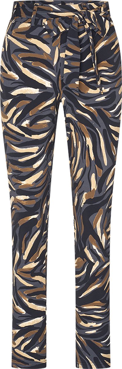 Mylady Travelsoft Broek Judina L print- black ML240531