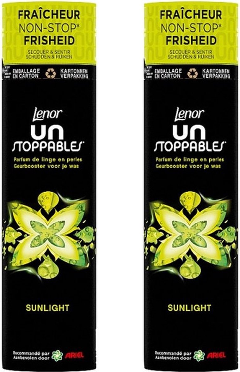 Goedkoopste Lenor Unstoppables Geurbooster - Sunlight - 2 x 290 Gram