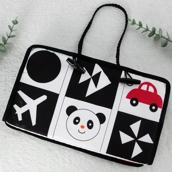 Boncy® Crinkle Book Bébé - Tummy Time Jouets - Prone Trainer - Montessori Books première année 0 1 2 - Boek 6 mois - Livre bébé - Jouets pour bébé