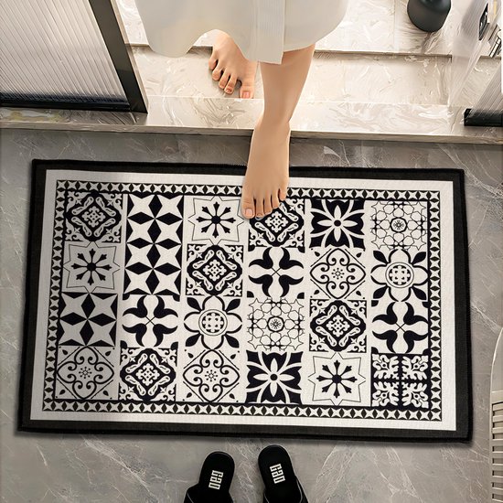 FLEXISPOT Vloermat voor bureau, keuken, comfortabel tegen vermoeidheid, zwart