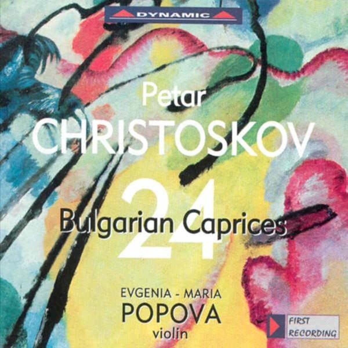 Evgenia-Maria Popva - Christoskov: 24 Bulgarian Caprices For Solo Violin (2 CD)