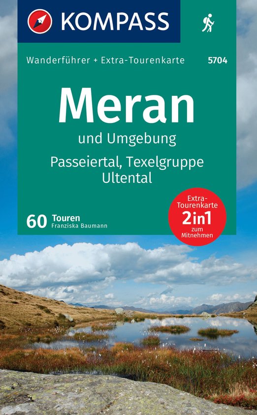 KOMPASS Wanderführer 5704 - Meran und Umgebung - cover